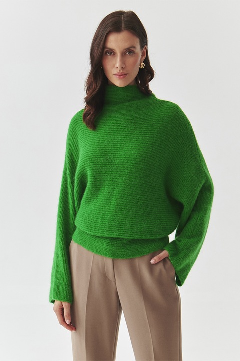 Tatuum, Pulover lejer cu guler inalt, Verde