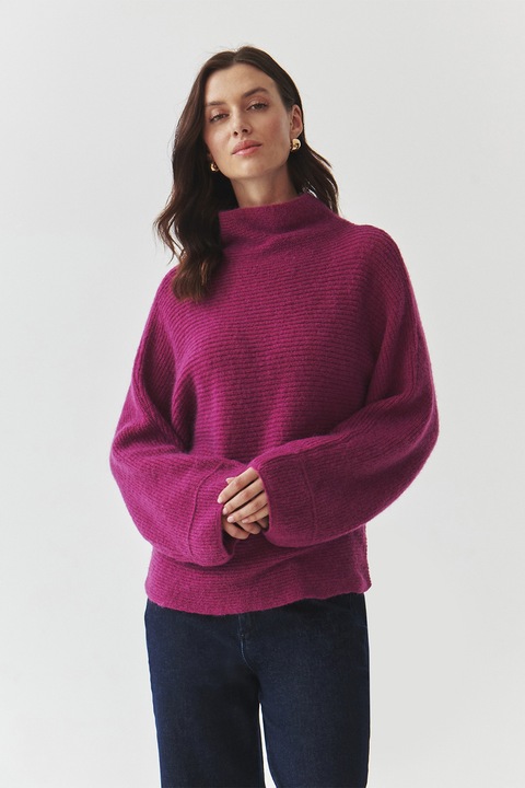 Tatuum, Pulover lejer cu guler inalt, Roz inchis