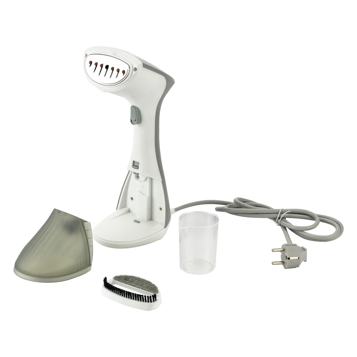 Fier de calcat cu abur, orizontal/vertical, 25g/min, 1300W, portabil, rezervor 260 ml, alb