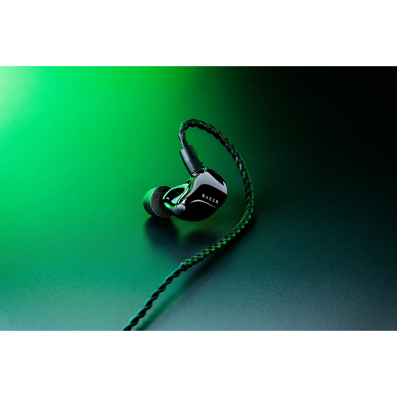 Casti Razer Moray, cablu, in-ear, negre