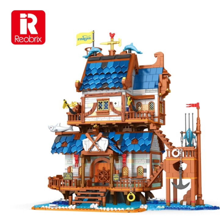 Конструктор Reobrix, 2450 части, 45x33x47см, средновековни детайли, за 14 години+