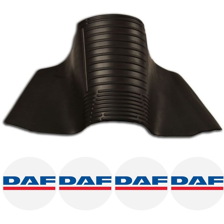 Covoras tunel median universal compatibil Daf CF Euro 6, Cargo, fabricatie 2014 - prezent si 4 stickere auto Daf