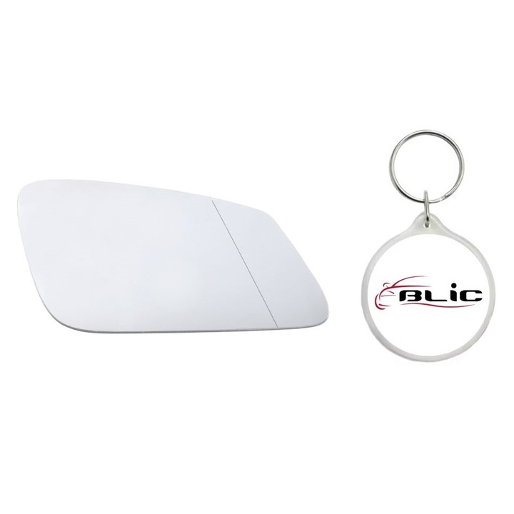 Set Sticla Oglinda Auto Retrovizoare Exterioara, Dreapta, Asferica, Incalzita, BMW 1 (F20), 1 (F21), 2 (F22, F87), 2 (F23), 2 GRAN TOURER (F46), 3 (F30, F80), 3 (F31), 3 GRAN TURISMO (F34), 4 (F32 07.03- cu Breloc Personalizat "Blic"