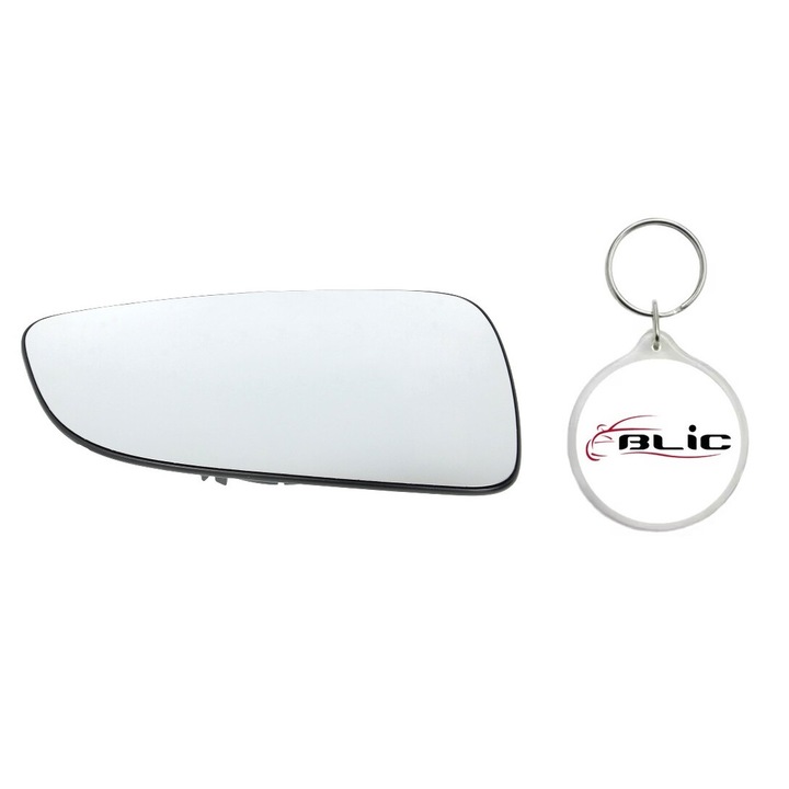 Set Sticla Oglinda Auto Retrovizoare Exterioara, Dreapta, Convexa, OPEL ASTRA G, ASTRA G/KOMBI, ASTRA H, ASTRA H CLASSIC, ASTRA H GTC, ASTRA H/KOMBI 03.98-09.09 cu Breloc Personalizat "Blic"