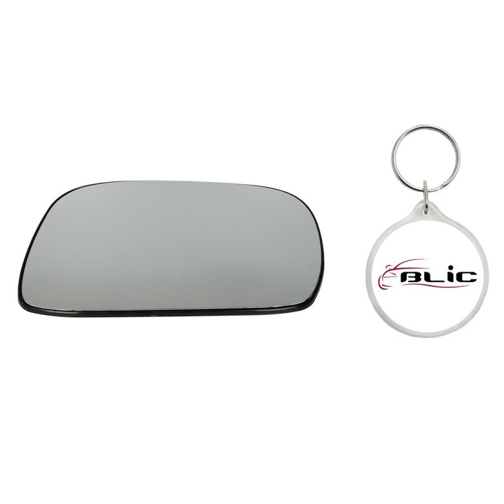 Set Sticla Oglinda Auto Retrovizoare Exterioara, Dreapta, Convexa, Incalzita, OPEL AGILA, ASTRA G, ASTRA G/KOMBI 03.98-12.07 cu Breloc Personalizat "Blic"