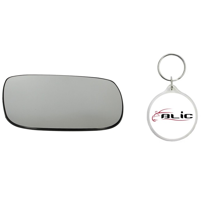 Set Sticla Oglinda Auto Retrovizoare Exterioara, Stanga, Convexa, Incalzita, OPEL AGILA, ASTRA G, ASTRA G/KOMBI 03.98-12.07 cu Breloc Personalizat "Blic"