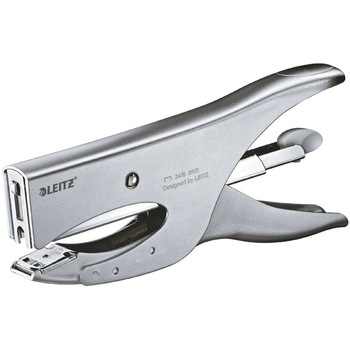 Capsator LEITZ 5549 tip cleste, 40 coli - argintiu Capsator LEITZ 5549 tip cleste, 40 coli - argintiu
