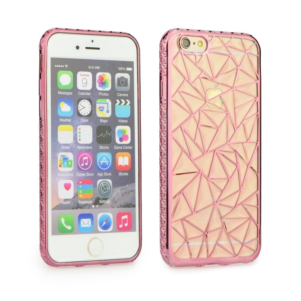 Husa LUXURY METALICA pentru GALAXY J5 (2016) Roz-Auriu