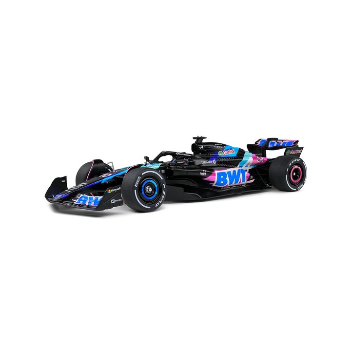 Macheta auto Alpine A524 Bemutató, Kék, E. Ocon, 2024, 1:18, Solido