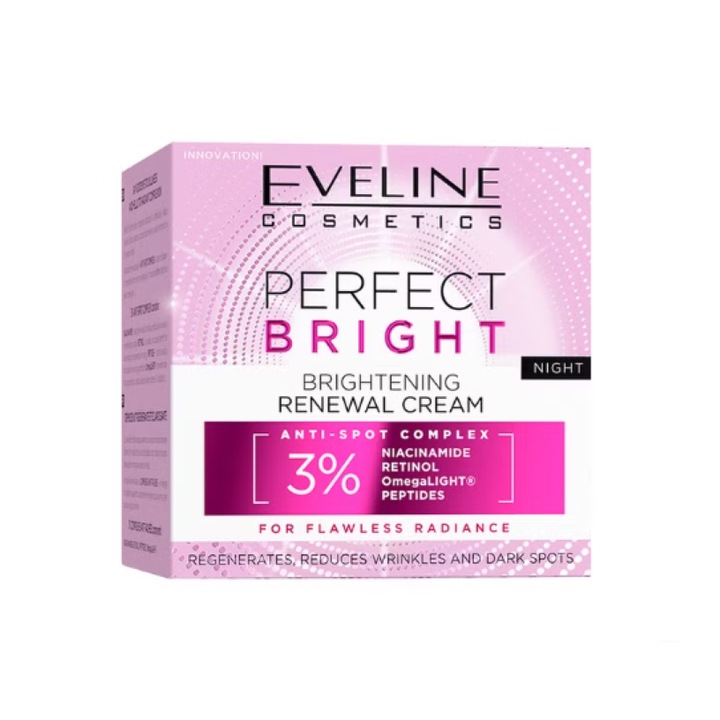 Crema de noapte iluminatoare si regeneratoare Perfect Bright, 50ml