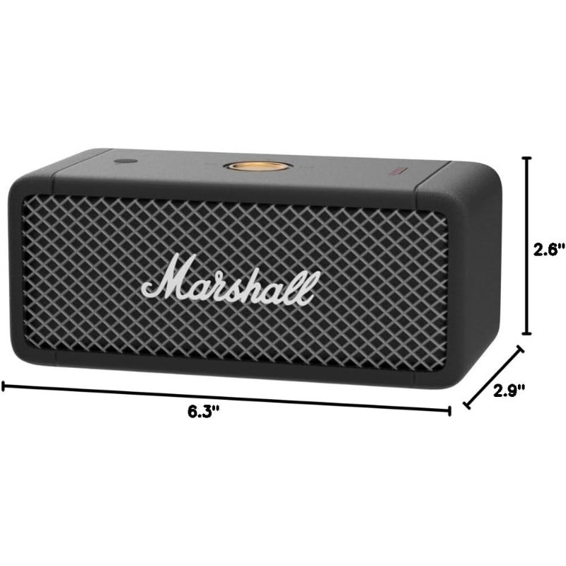 Boxa Marshall Emberton II Bluetooth, Port USB-C，60 - 20.000 Hz