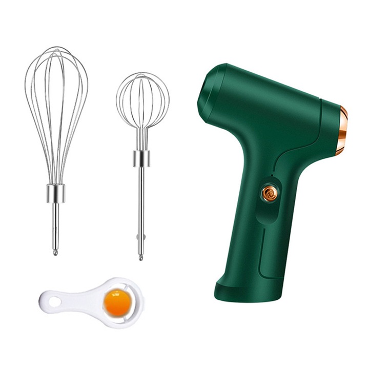 Tel de oua electric Enforose, mini, fara fir, design compact, usor de curatat