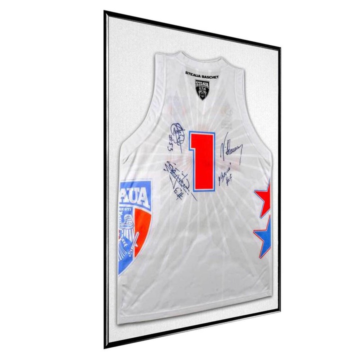 Rama tablou expunere tricou din aluminiu, dimensiune 800x900mm, neagra, JJ DISPLAYS