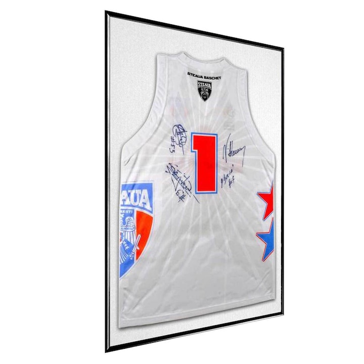 Rama tablou expunere tricou din aluminiu, dimensiune 800x900mm, neagra, JJ DISPLAYS