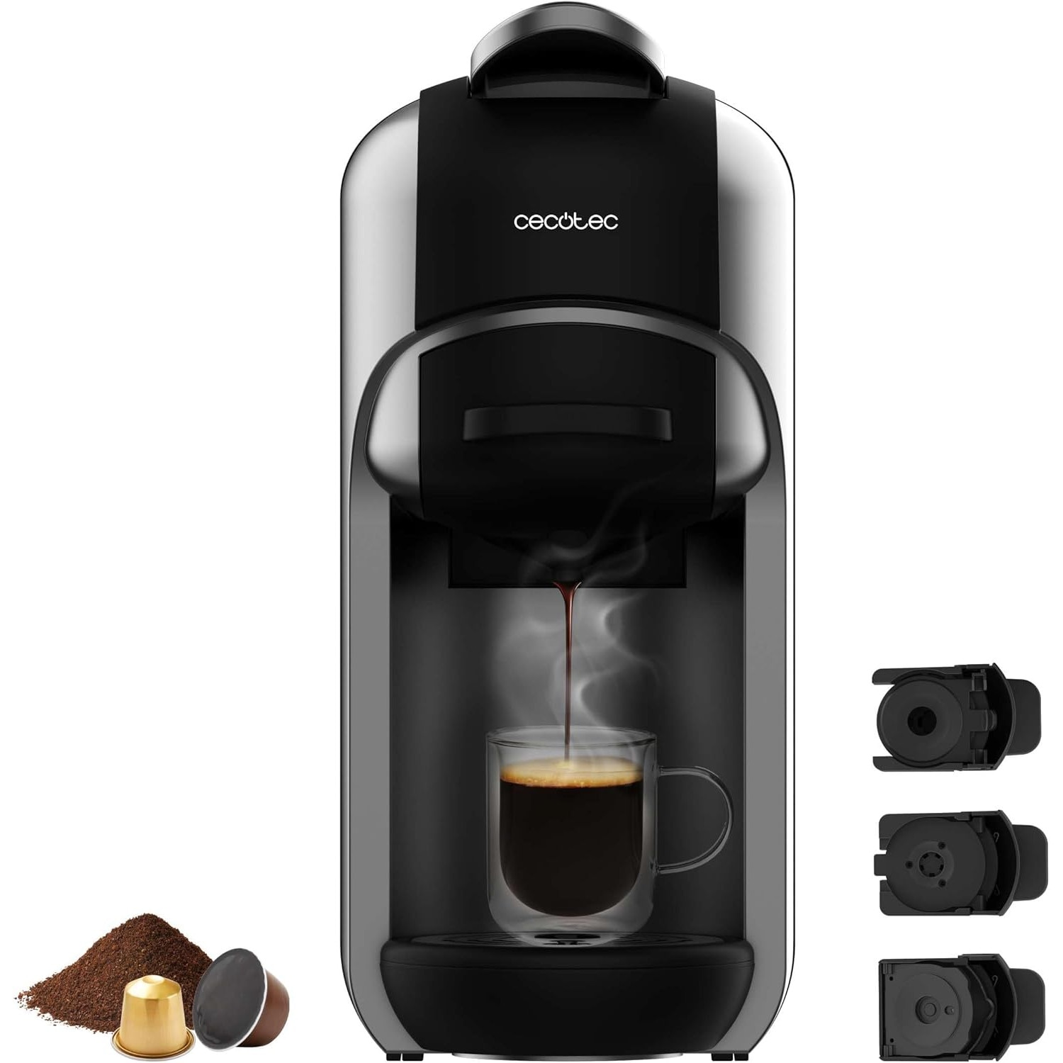 Espressor 3in1, capsule Dolce Gusto, Nespresso sau cafea macinata