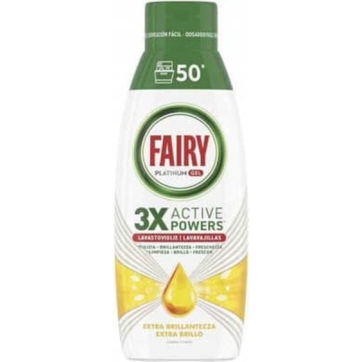 Detergent vase Fairy Platinum, 900 ml, eficient