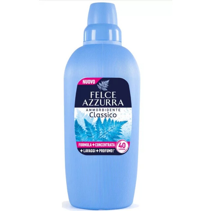 Balsam de rufe Felce Azzurra Classico, 2 l, parfum clasic, formula concentrata