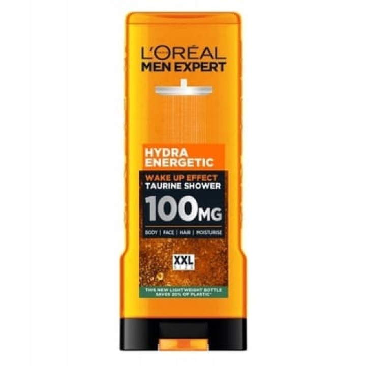 Férfi tusfürdő, L'Oreal Paris, Men Expert Hydra Energetic XXL, 400 ml