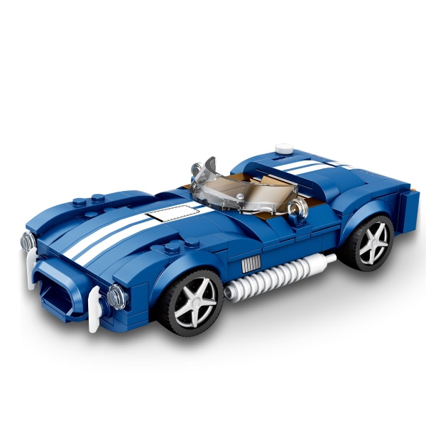 Set de constructie Reobrix Shelby Cobra 427, 312 piese, 15.8x3.8x7
