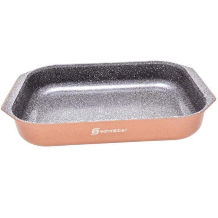 Tava aluminiu turnat ceramica Schmitter, 39.5 x 26 cm, antiaderenta