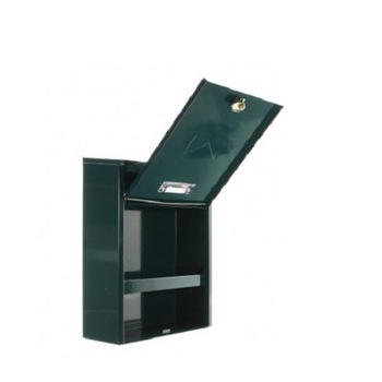 Cutie Postala Tivoli verde pentru poarta/perete 335x260x120 mm Cutie Postala Tivoli verde pentru poarta/perete 335x260x120 mm