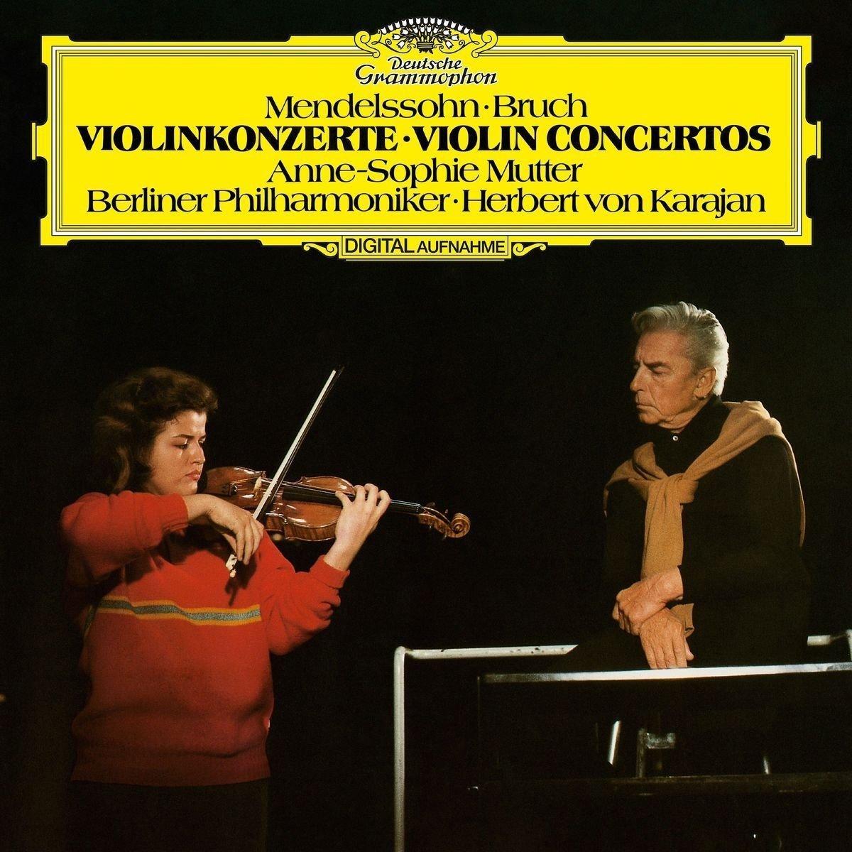 Anne-Sophie Mutter, Berliner Philharoniker, Herbert Von Karajan-Violin concertos (180g Audiophile Pressing)-LP