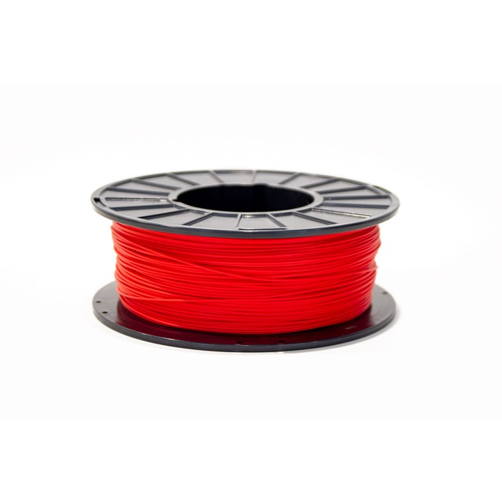 Filament 3D PLA, Filalab, 1.75mm, 1kg, biodegradabil, rosu, pentru imprimare 3D
