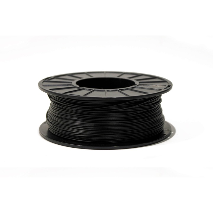 Filament 3D Filalab PLA 1,75mm 1kg biodegradabil, negru, pentru imprimante 3D