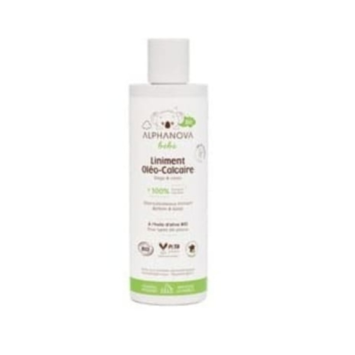 Emulsie de curatare pentru zona scutecului, Alphanova Bebe, 200 ml, hipoalergenica, 100% ingrediente naturale