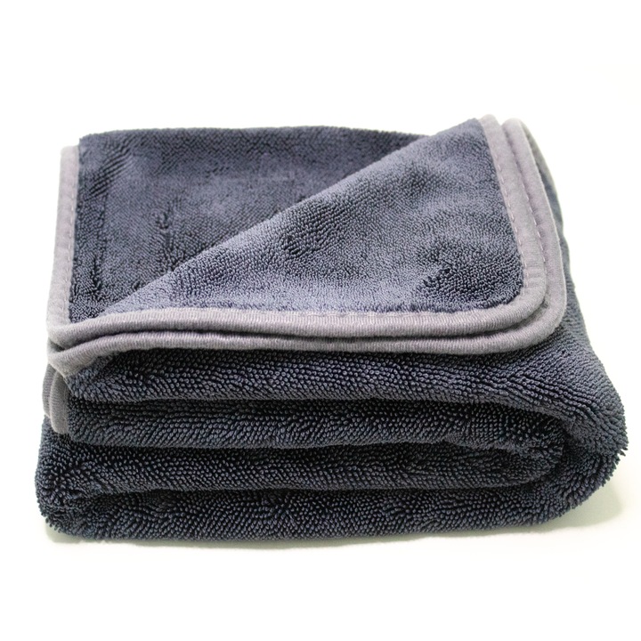 Микрофибърна кърпа за сушене на кола AIM TO POWER, ултраабсорбираща, 90x60 см, 800 г/м², усукана кърпа с примка