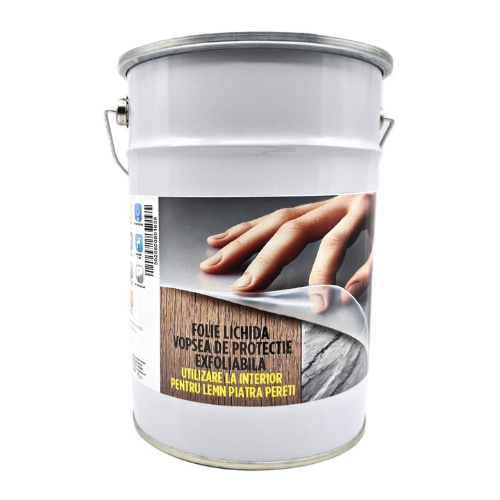 Folie Lichida Vopsea Transparenta Exfoliabila 10 l