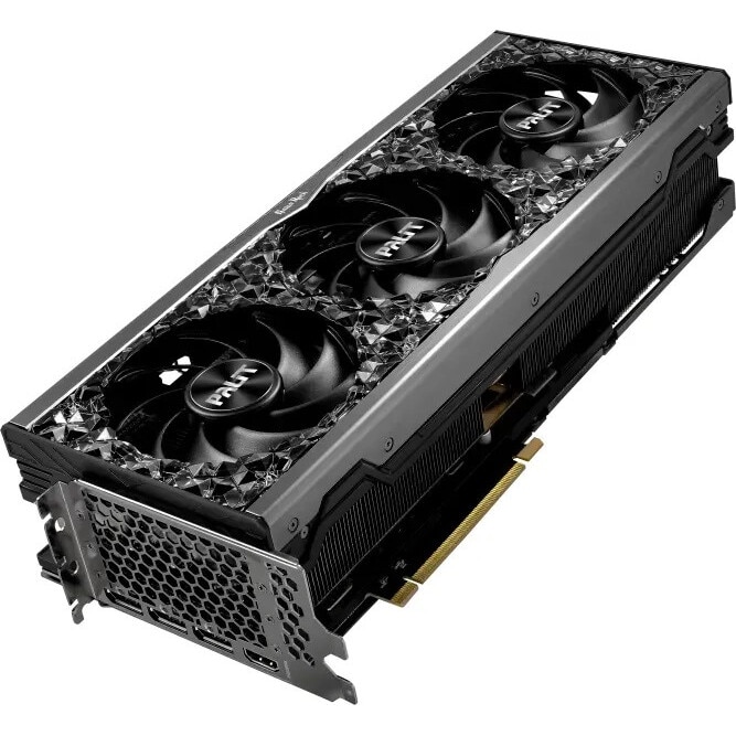 Placa video Palit GeForce RTX 4070 Ti SUPER GameRock OmniBlack