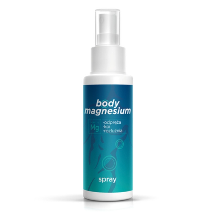 BodyMagnézium spray, Aflofarm, 100 ml, gyömbér kivonattal, relaxációhoz