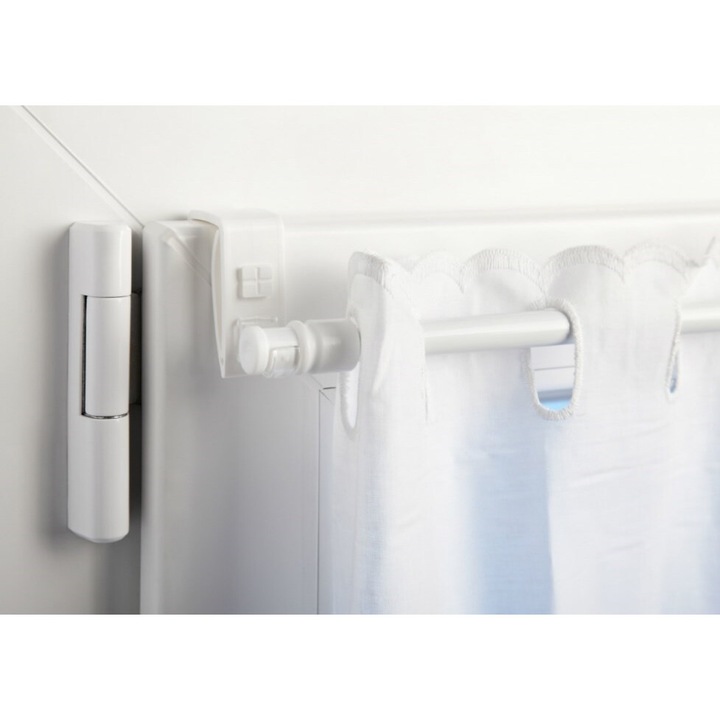 Suport fara perforare din PVC pentru galerie telescopica