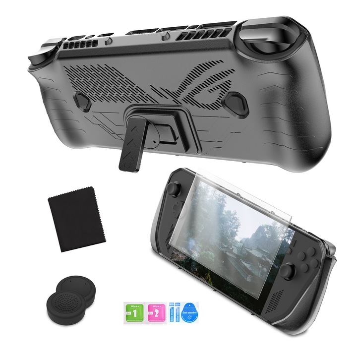 Set 4in1 Husa LCD Huse Tampoane pentru Asus ROG Ally X, JYS-RAX009