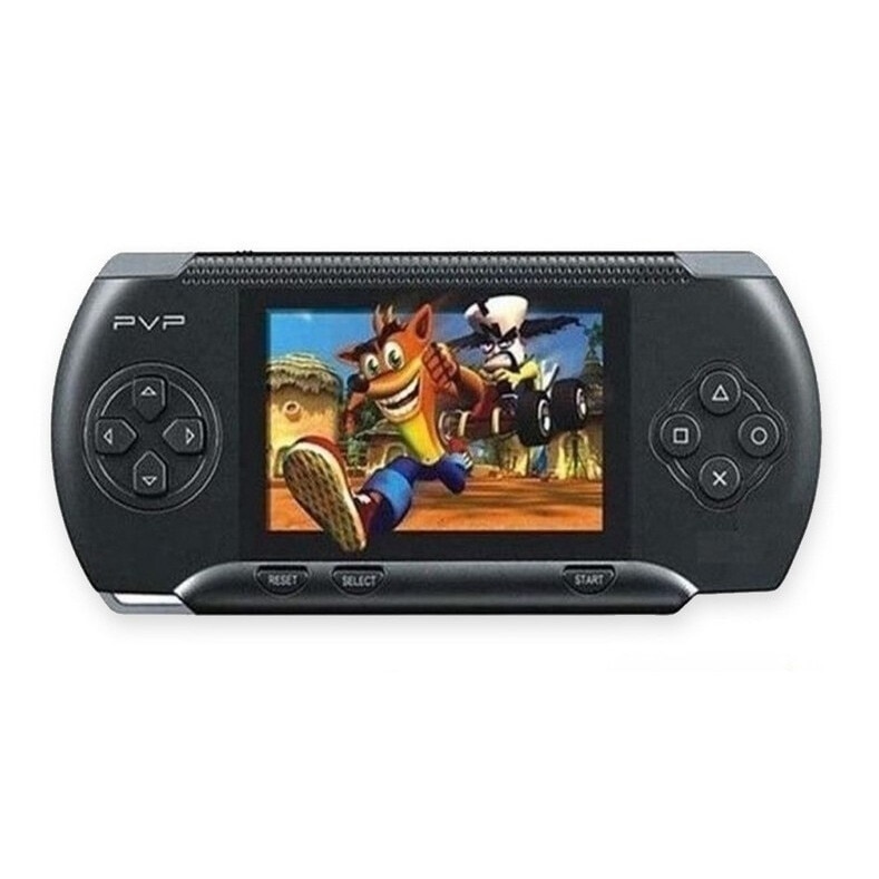 Consola Retro Jocuri Portabila Ecran 2.7 PVP Station cu 2 Card Jocuri