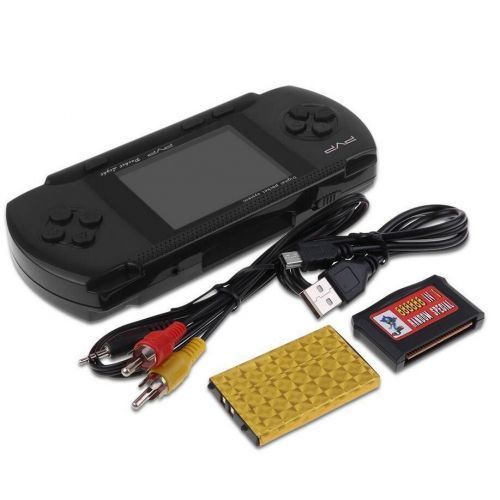 Consola Retro Jocuri Portabila Ecran 2.7 PVP Station cu 2 Card Jocuri