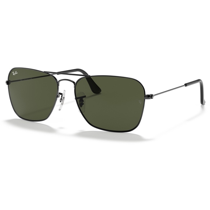 Ray Ban, Ochelari de soare aviator unisex Caravan, Auriu