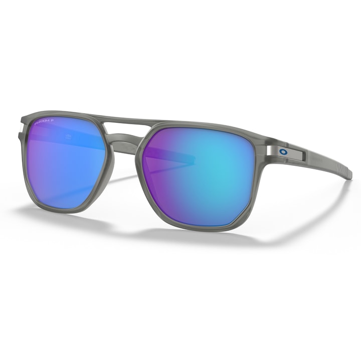 Oakley, Ochelari de soare aviator polarizati, 54-18-140, Gri