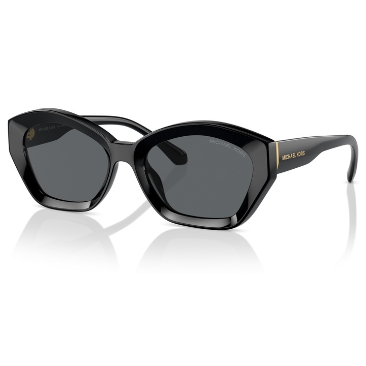 Michael Kors, Слънчеви очила Bel Air Cat-Eye, 54-18-140, Черен