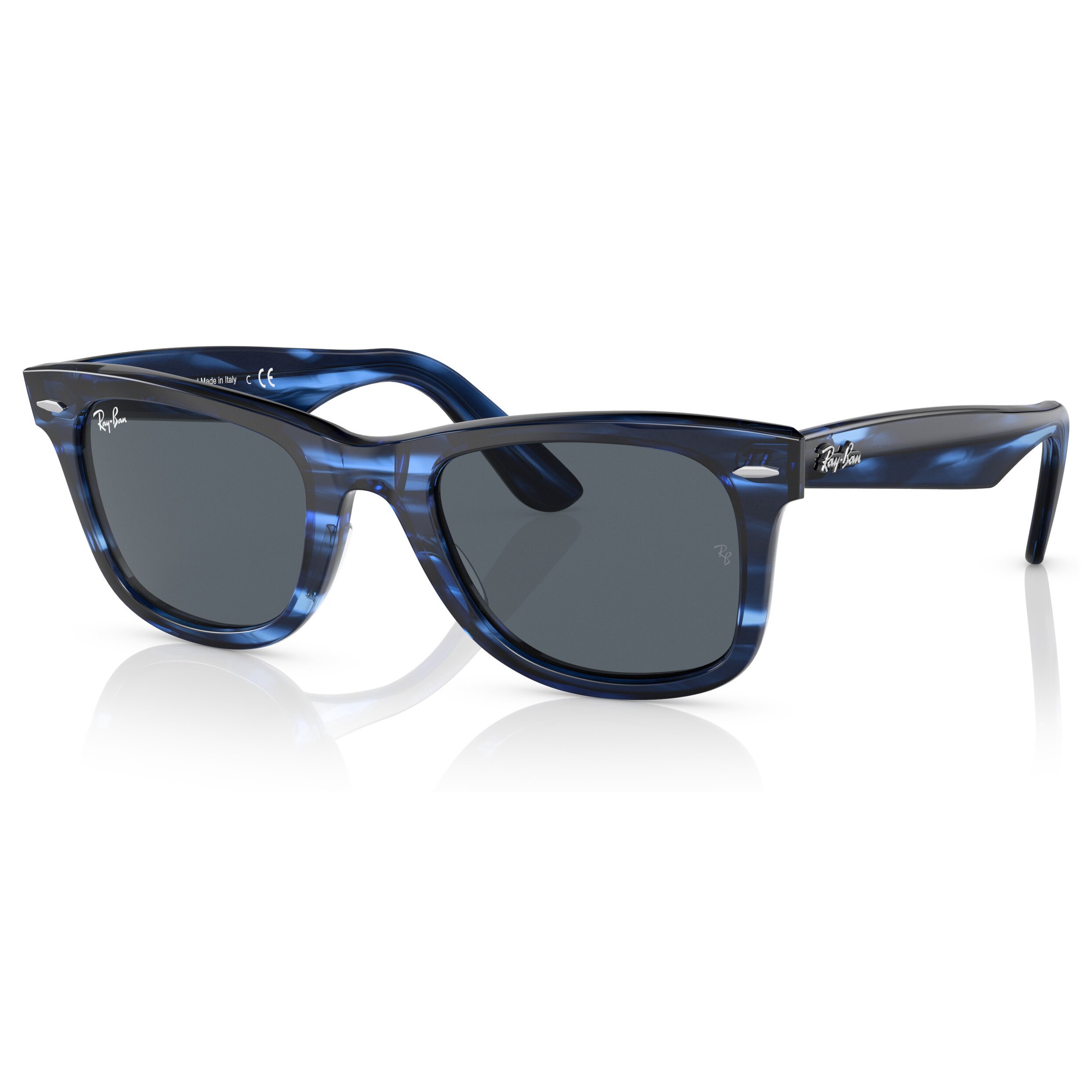 Ray Ban, Ochelari de soare wayfarer, 50-22-150, Albastru inchis