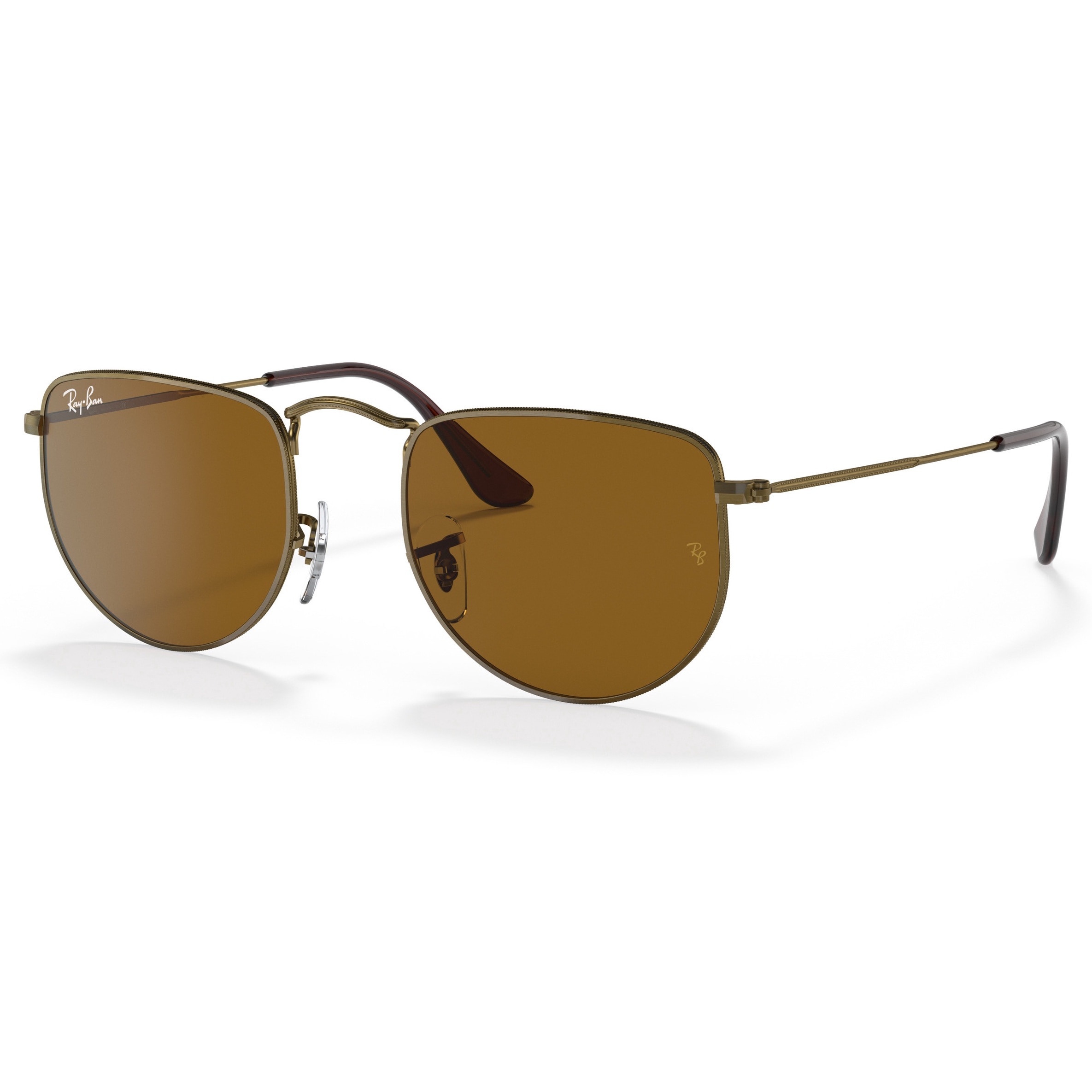 Ray Ban, Ochelari de soare aviator cu lentile polarizate, 47-20-140, Bronz