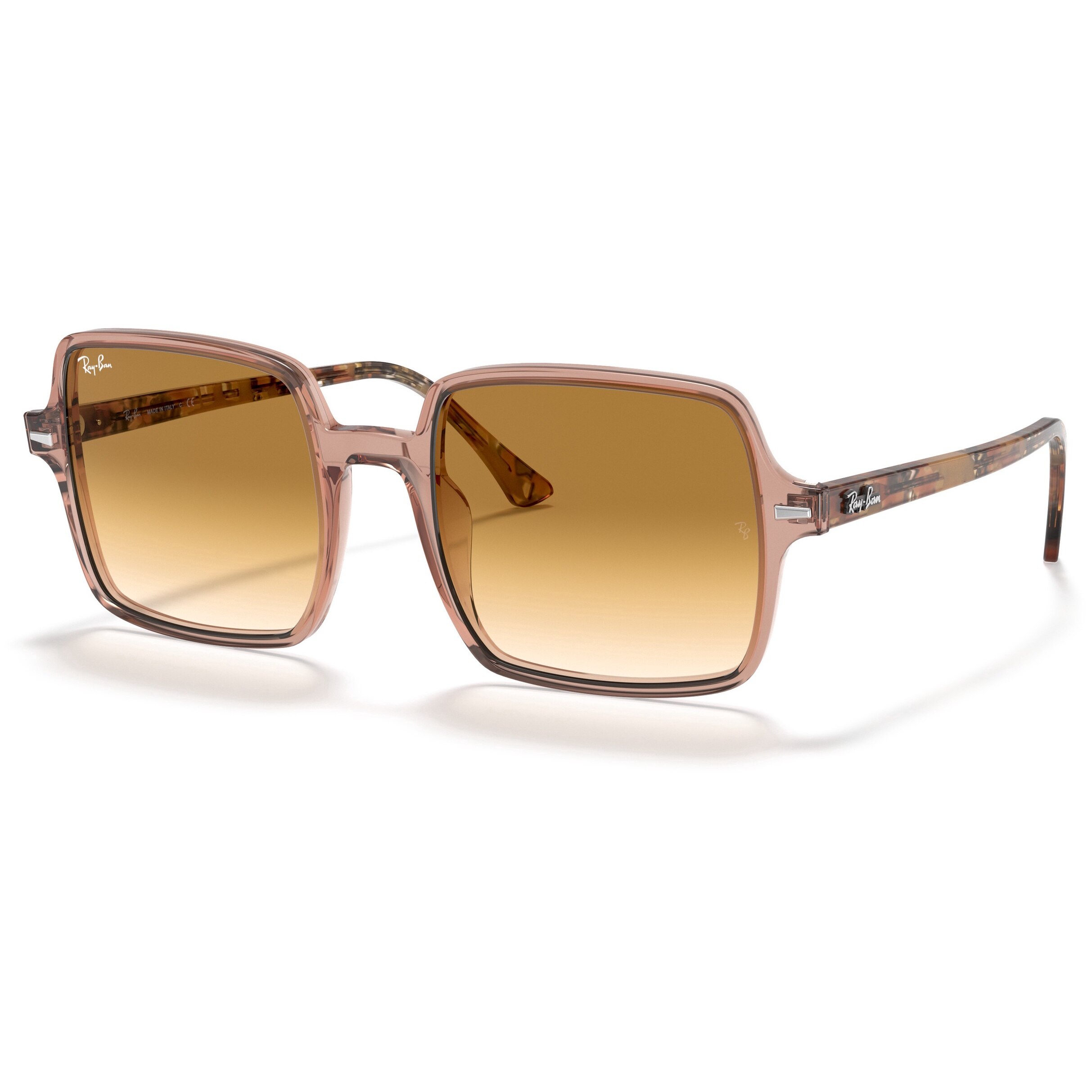 Ray Ban, Ochelari de soare patrati, 53-20-140, Maro