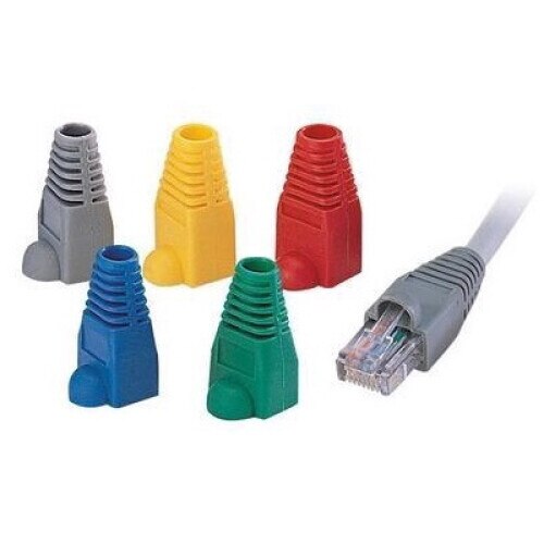 Protector Terminal Rj45 Protector RJ45 GRI - set 100 buc (CON-PROT) - eMAG.ro