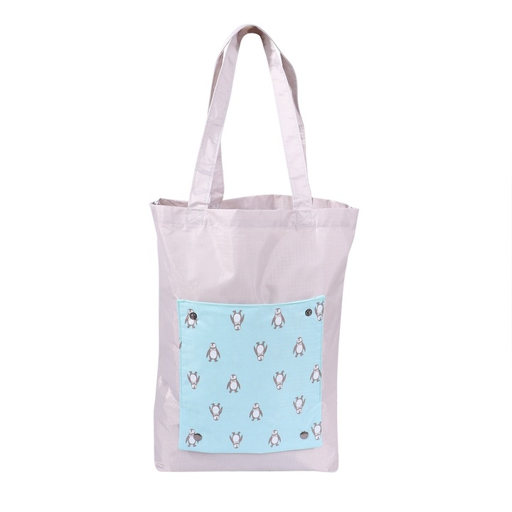 Longziming összecsukható válltáska, nagy kapacitású, vízálló, szürke