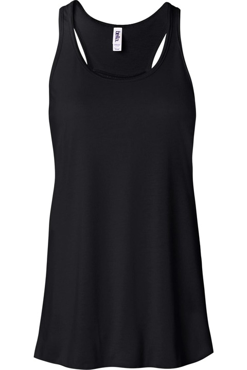 Дамски потник Bella + Canvas, черен, Черен