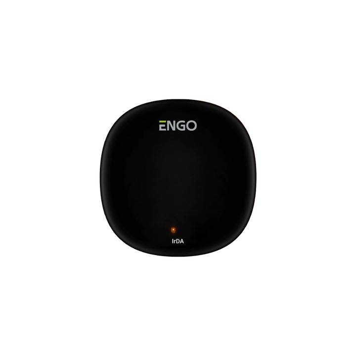 ENGO EIRTX univerzális intelligens távirányító Wi-Fi 2,4 GHz, IR eszközvezérlés, ENGO Smart kompatibilis, fekete