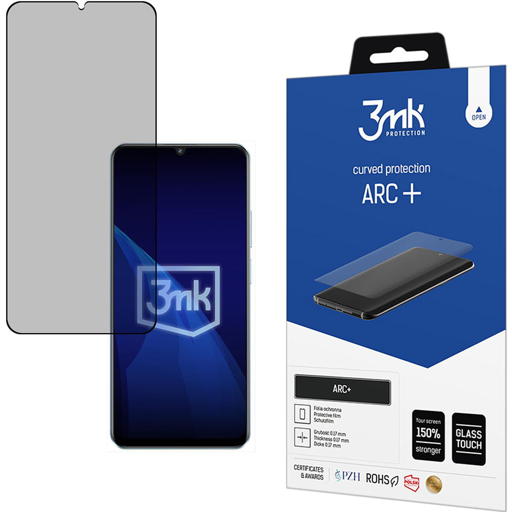 Folie 3mk ARC+ pentru Realme Note 60, transparenta