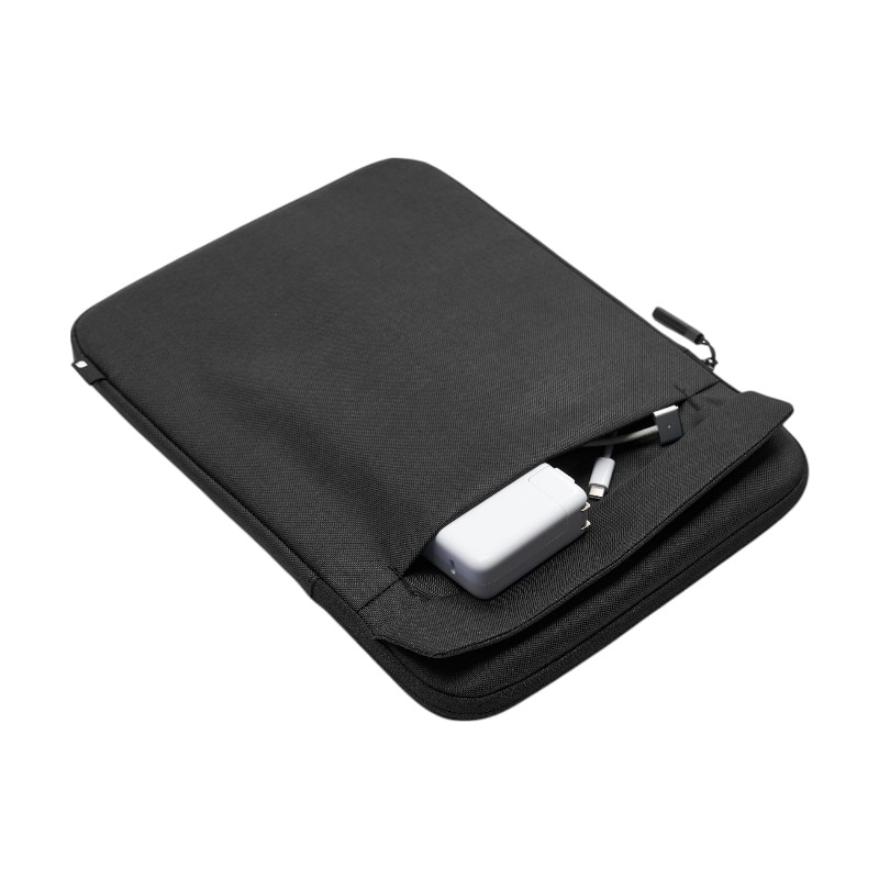 Husa laptop InCase Crosstown cu Woolenex, rezistenta la apa, neagra, 34x25.5x2cm