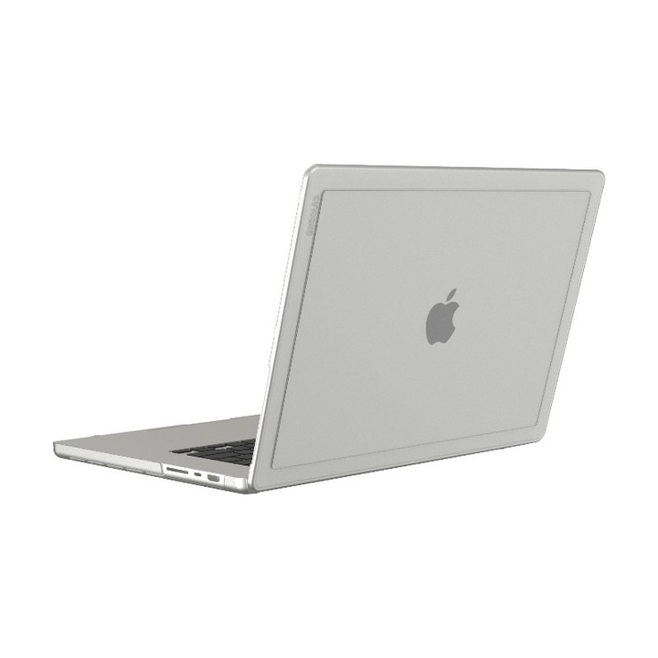 Husa protectoare Incase Edge Hardshell pentru MacBook Pro 16", material Makrolon, design minimalist, transparent